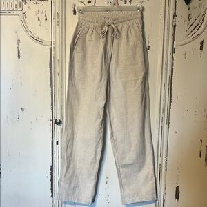 Charlie Holiday oatmeal Elastic Waistband Relaxed Fit